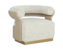 Hailey Moon / Napa Beige Lounge Chair Olida Swivel by Matho Sun