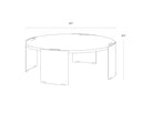 Bone Coffee Table Gallus by Matho Sun, view 5