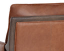 Brown Shalimar Tobacco Leather Armchair Mauti by Matho Sun, view 8