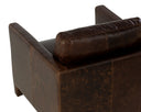 Chocolate Leather Lounge Chair Rodney by Matho Sun, view 5