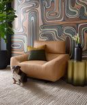 Taupe 8' X 10' Rug Deva Hand-Tufted by Matho Sun, view 3