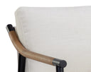Heather Ivory Tweed Armchair Meadow by Matho Sun, view 7