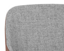Cinnamon Brown / November Grey Dining Chair Mccoy Swivel by Matho Sun, view 7