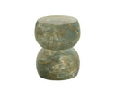 Marble Look Jade Onyx End Table Gemina by Matho Sun, view 3