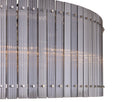 Large Nickel Smoke Grey Chandelier Kore by Matho Sun, view 6