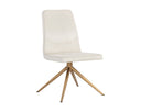 Vienna Cream Dining Chair Hilda Swivel by Matho Sun