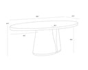 98" Dining Table Tasmin by Matho Sun, view 8