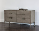 Antique Silver Ash Grey Dresser Jade by Matho Sun, view 4