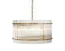 Small Brass Clear Chandelier Kore by Matho Sun
