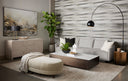 Gold Ombre End Table Dahlia by Matho Sun, view 7
