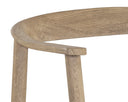 Weathered Oak Dove Cream Dining Armchair Jeremy by Matho Sun, view 5
