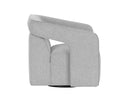 Belfast Heather Grey Lounge Chair Kendrick Swivel by Matho Sun, view 3