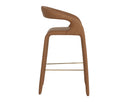 Milliken Cognac Barstool Atika by Matho Sun, view 3