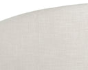 Effie Linen Lounge Chair Walsh Swivel by Matho Sun, view 8