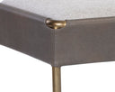 Belfast Heather Grey / Bravo Ash Bench Bellevue by Matho Sun, view 6