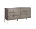Antique Silver Ash Grey Dresser Jade by Matho Sun, view 2