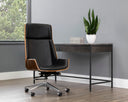 Dillon Black Office Chair Rhett by Matho Sun, view 5