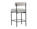 Black Polo Club Stone Counter Stool Seneca by Matho Sun, view 3