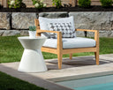 White End Table Astley by Matho Sun, view 3