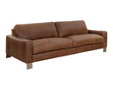 Lucia Tobacco Leather Sofa Rafael by Matho Sun