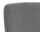 Belfast Koala Grey Lounge Chair Marcela Swivel by Matho Sun, view 7