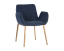 Belfast Navy Dining Armchair Lucano by Matho Sun