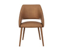 Missouri Cognac Leather Dining Armchair Galen by Matho Sun, view 2