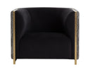 Abbington Black / Hobbes Night Armchair Larron by Matho Sun, view 2
