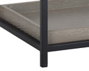 Small Black Taupe Nightstand Rebel by Matho Sun, view 6