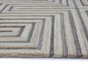 Beige / Grey 10' X 14' Rug Oslow Hand-Tufted by Matho Sun, view 3