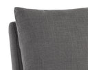 Effie Smoke Dining Chair Glenrose Wheeled by Matho Sun, view 5