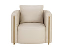 Napa Beige Lounge Chair Alix by Matho Sun, view 2