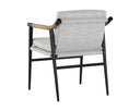 Vault Fog Dining Armchair Meadow by Matho Sun, view 7