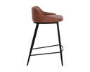 Cinnamon Brown Counter Stool Astra by Matho Sun, view 3