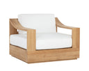 Stinson White Lounge Chair Tahiti Swivel by Matho Sun