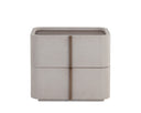 Small Cream Nightstand Jamille by Matho Sun, view 4