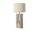 Taupe Table Lamp Dirsan by Matho Sun, view 6