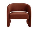 Meg Rust Lounge Chair Rosalia by Matho Sun, view 2