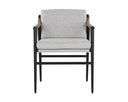 Vault Fog Dining Armchair Meadow by Matho Sun, view 3