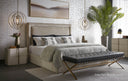 Queen Bergen Taupe Bed Nylah by Matho Sun, view 4