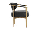 Bravo Black Dining Armchair Heloise by Matho Sun, view 3