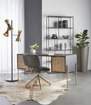 Large Black Bookcase Eiffel by Matho Sun, view 3