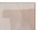 72" X 48" Light Brown Floater Frame Abstract Smooth Operator by Matho Sun, view 5