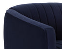 Abbington Navy Lounge Chair Garrison Swivel by Matho Sun, view 7