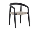 Charcoal Dining Armchair Cayman by Matho Sun