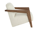 Geralt Linen Lounge Chair Bosco by Matho Sun, view 3