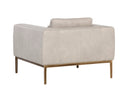 Bali Bone Leather Armchair Burr by Matho Sun, view 4