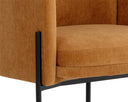 Black Danny Amber Dining Armchair Richie by Matho Sun, view 6