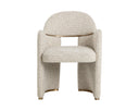 Noah Ecru Dining Armchair Snowden by Matho Sun, view 2