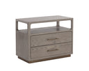 Grey Nightstand Danette by Matho Sun, view 2